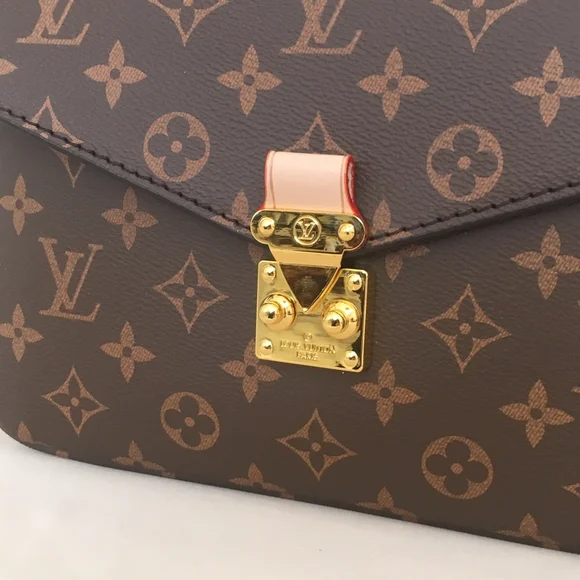 Crossbody bag Old Floral Monogram Reverse Coated